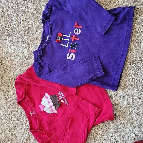 Gymboree lot - 2 long sleeve shirts, 2T - Picture 1 of 3